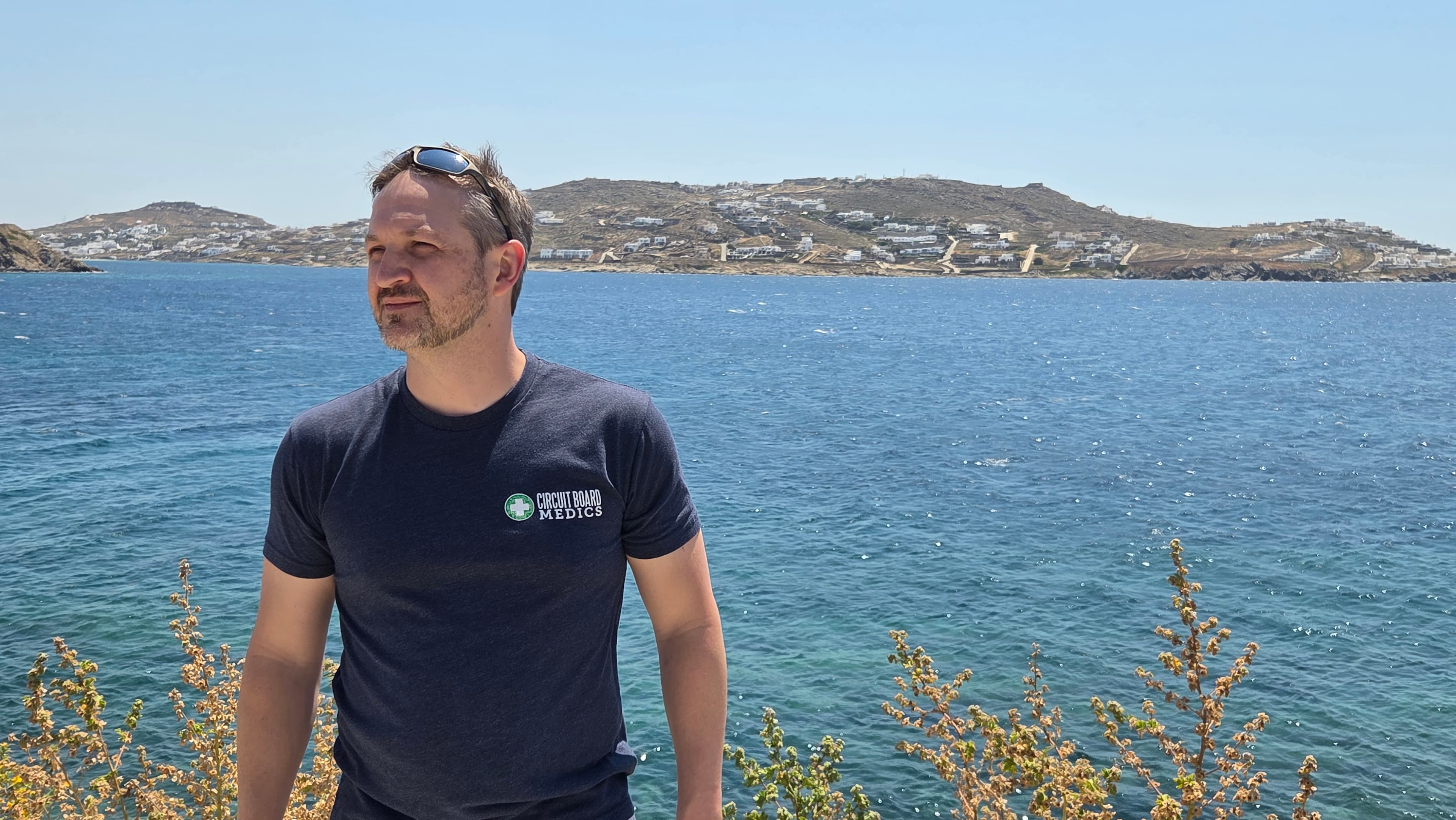 Photo attached to Mykonos windmills day