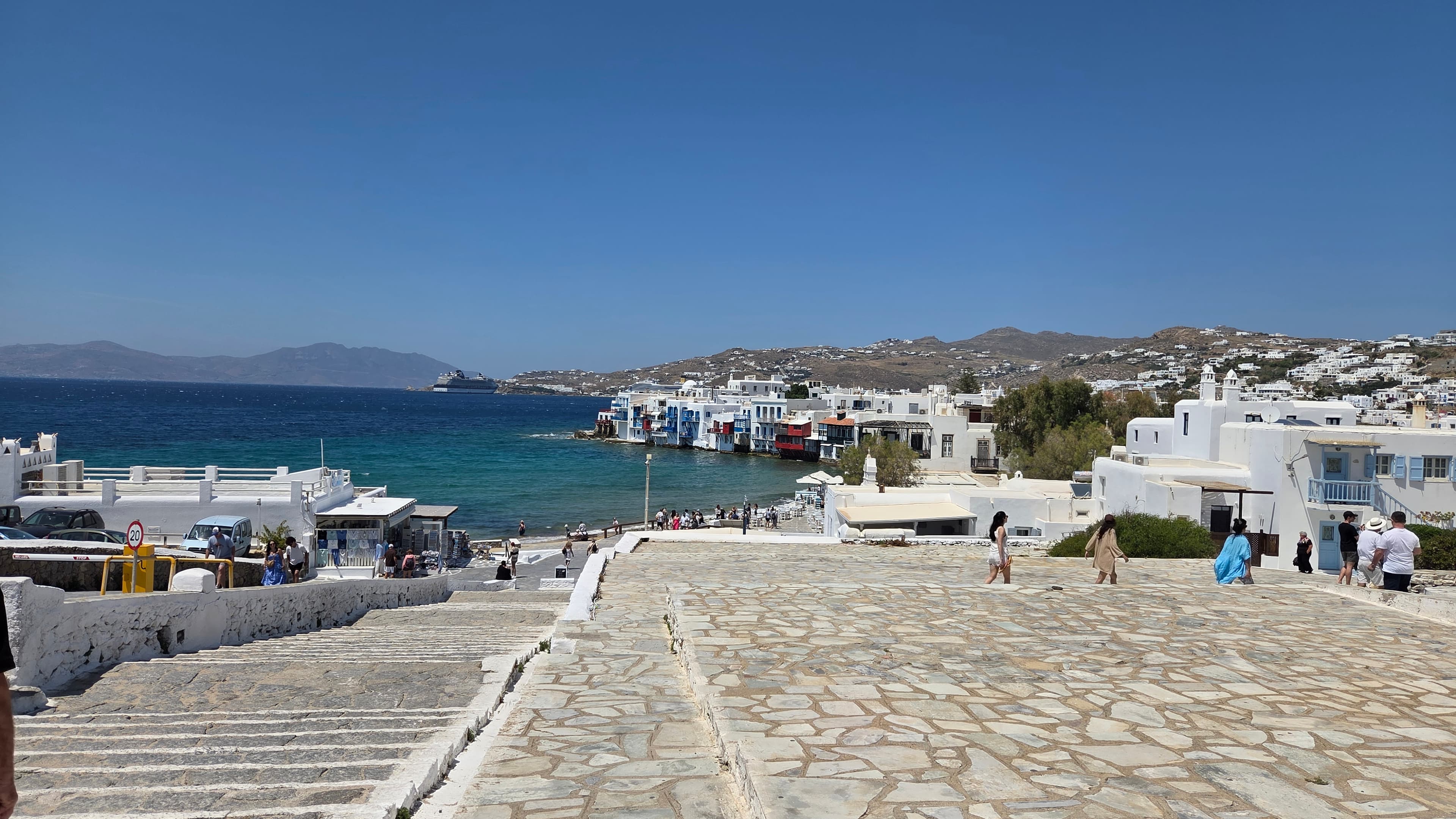 Photo attached to Mykonos windmills day