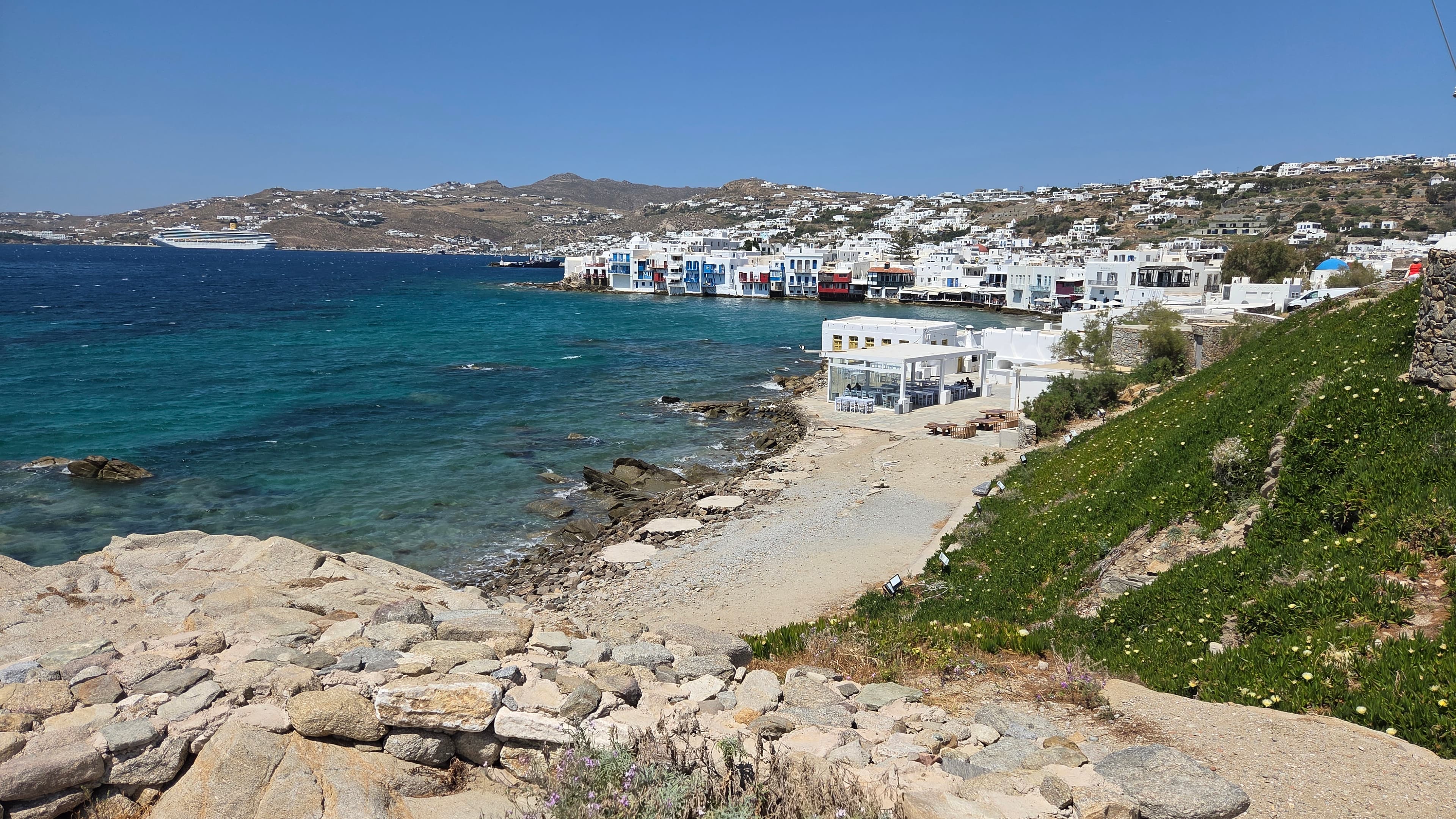 Photo attached to Mykonos windmills day