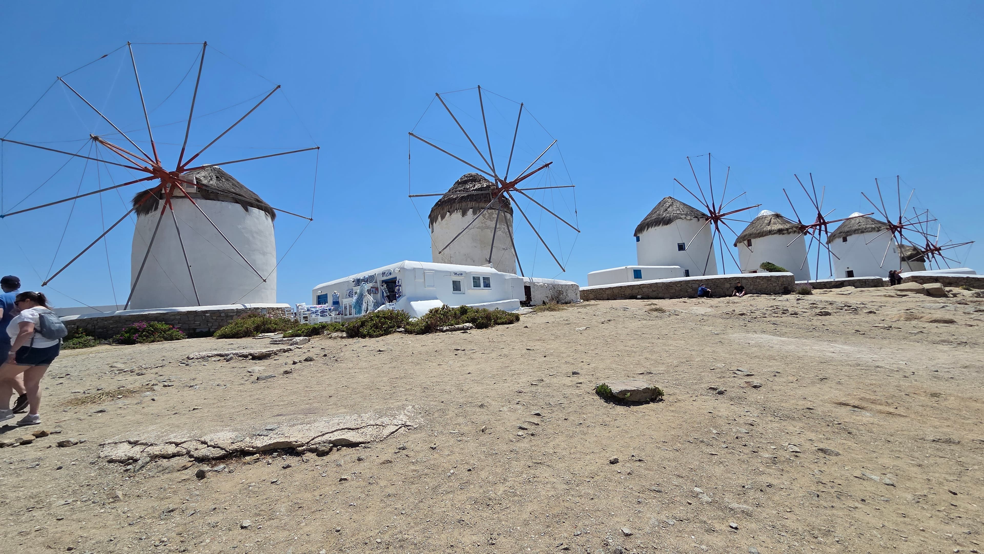Photo attached to Mykonos windmills day