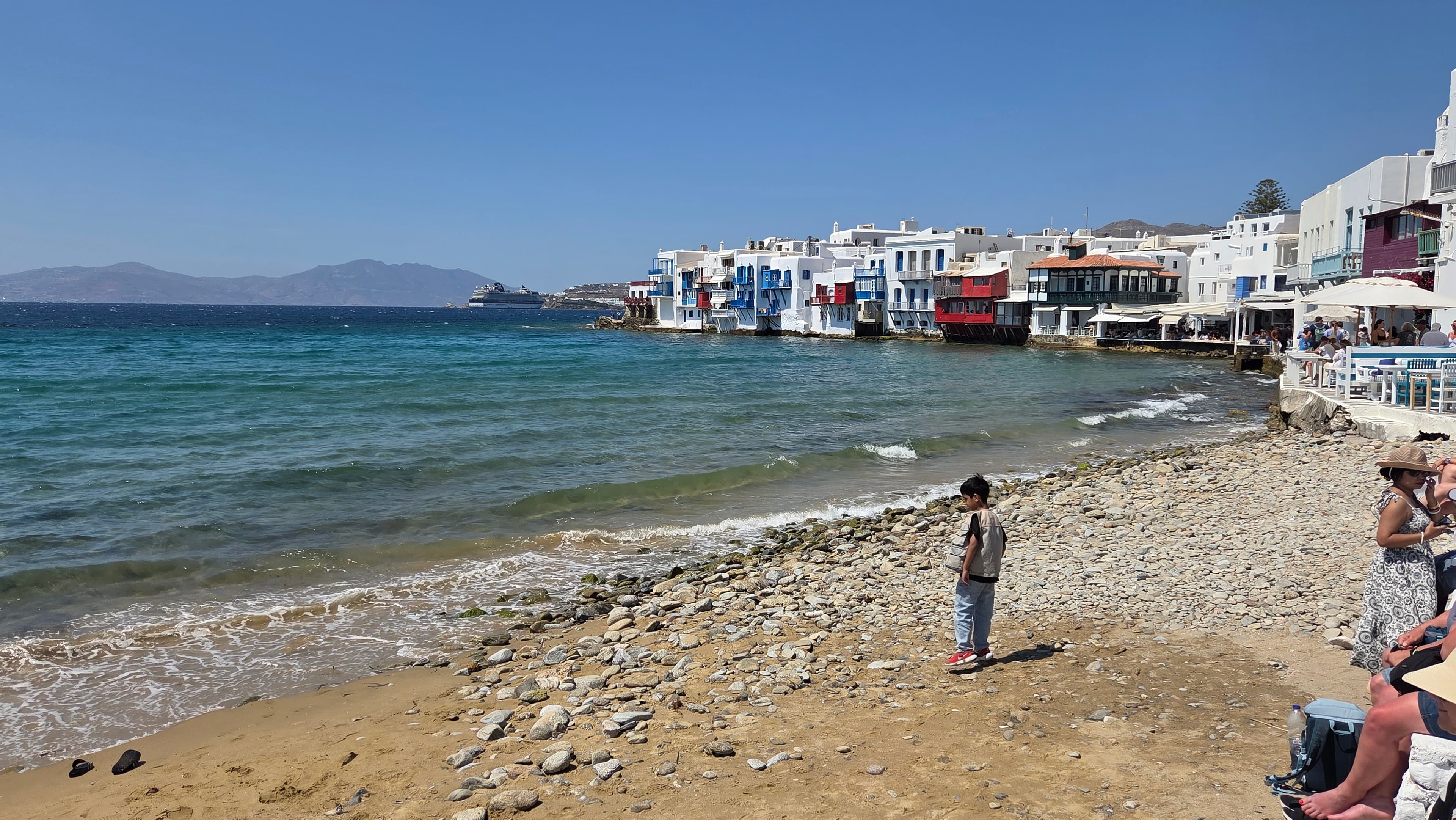 Photo attached to Mykonos windmills day